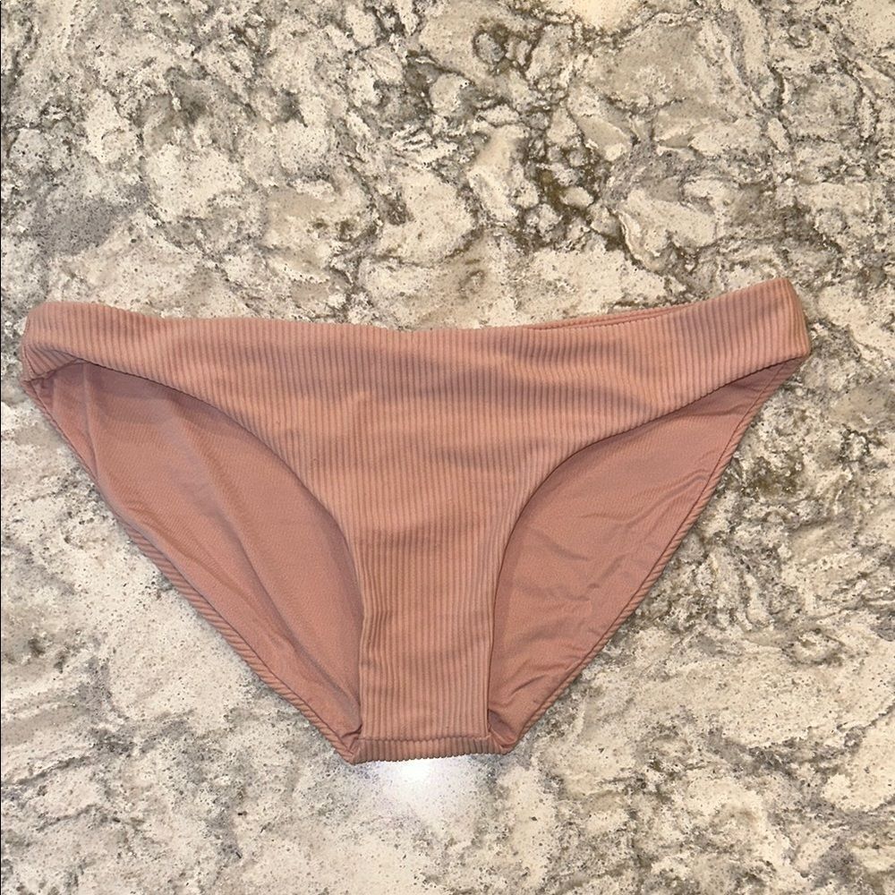 🩱 Frankies Bikinis Ribbed Bikini Bottoms – Medium